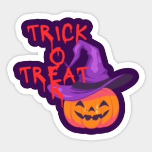 trick or treat Sticker